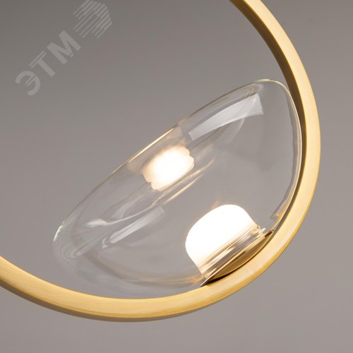 Светильник подвесной Lunare LED 5W Латунь - фото 4
