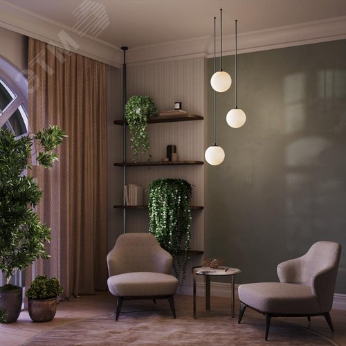 Светильник подвесной Technical P039PL-5W3K-10INS-B Черно-белый - фото 7