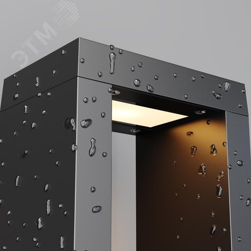 Светильник ландшафтный Outdoor Goll IP 65 LED 10W 3000 K Графит - фото 7