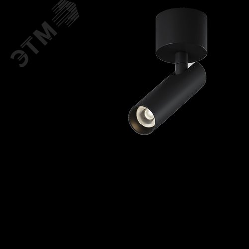 Светильник потолочный Focus T LED 6W Черный - фото 2