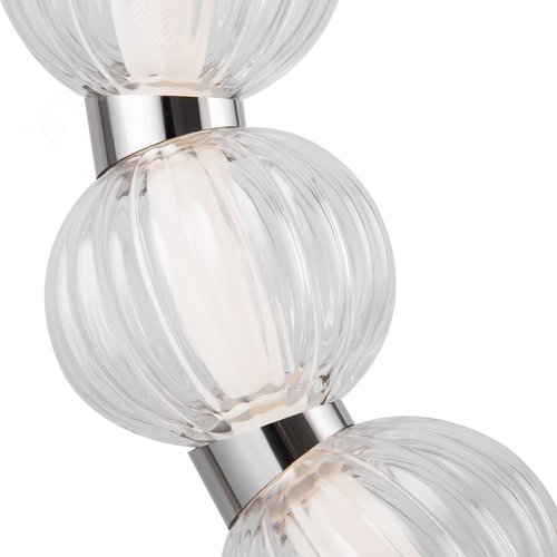 Светильник подвесной Amulet LED 23W Хром - фото 3