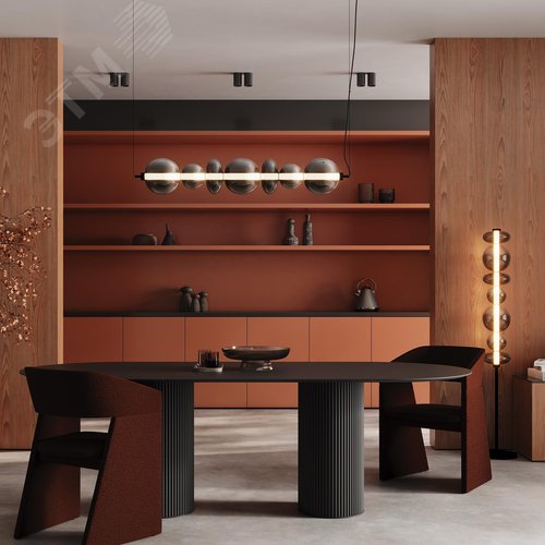 Светильник подвесной Futuro LED 40W Латунь - фото 7