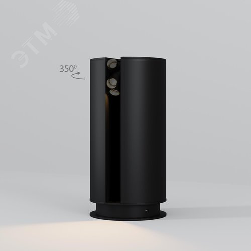 Светильник ландшафтный Outdoor Cave IP 65 LED 3W 3000 K Черный - фото 7
