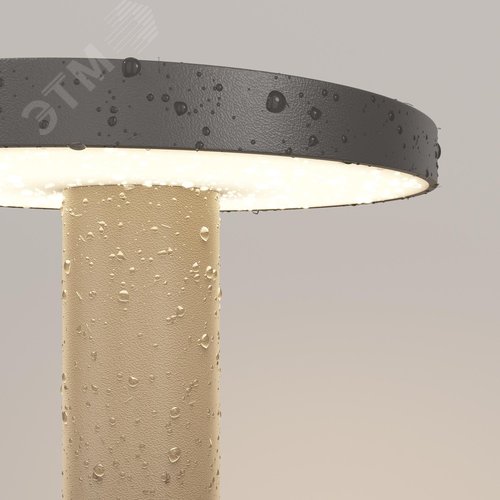 Светильник ландшафтный Outdoor Wald IP 65 LED 12W 3000 K Графит - фото 5