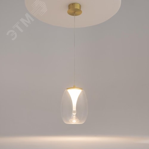 Светильник подвесной Splash LED 7W Золото - фото 7