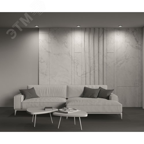 Светильник встраиваемый Hoop GX53 1x12Вт - фото 5