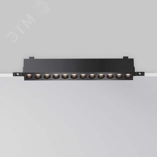 Светильник встраиваемый Points DL065-20W3-6K-TRS-B Черный - фото 4