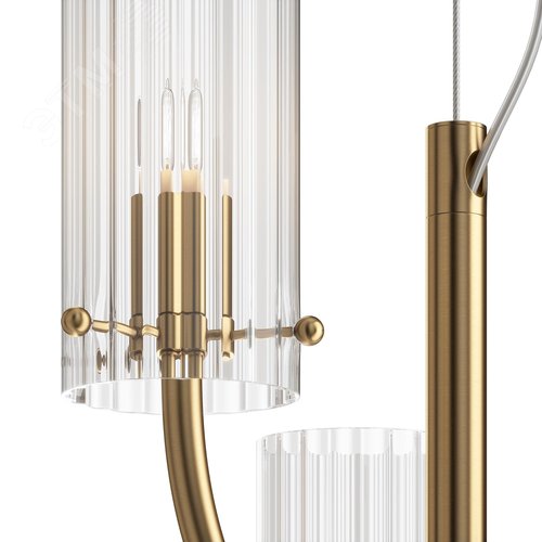 Светильник подвесной Maytoni MOD223PL-03BS Латунь - фото 6