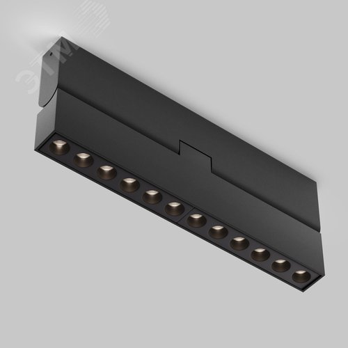 Светильник потолочный Points rot LED 12W Черный - фото 4