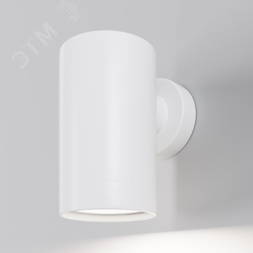 Светильник настенный (бра) Outdoor Clyde IP 54 GU10х1х10W Белый - фото 3