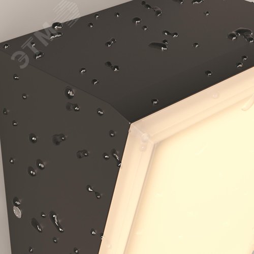 Светильник настенный (бра) Outdoor Brick IP 54 LED 10W 3000 K Графит - фото 7