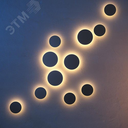 Подсветка архитектурная Outdoor Wald IP 65 LED 12W 3000 K Графит - фото 3