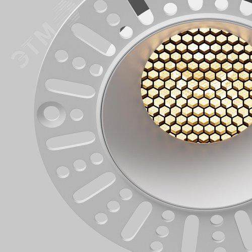 Светильник встраиваемый Dip DL121-15W-2.7K-TRS-W Белый - фото 4