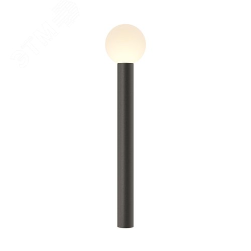 Светильник ландшафтный Outdoor Bold IP 54 E27х1х60W Черный - фото 4