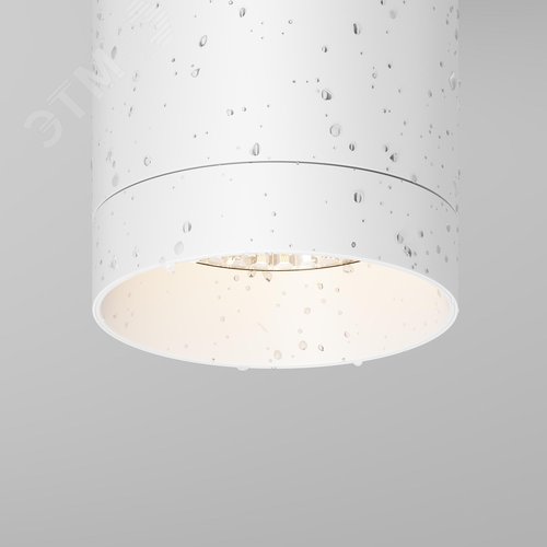 Светильник потолочный Outdoor Luxe IP 65 LED 10W 3000 K Белый - фото 4