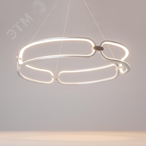 Светильник подвесной Chain LED 50W Никель - фото 5