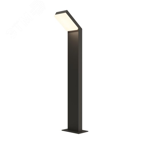Светильник ландшафтный Outdoor Paso IP 54 LED 12W 3000 K Черный - фото 5