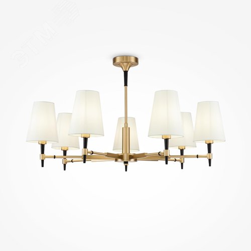 Люстра Zaragoza E14х7х40W Латунь - фото 2