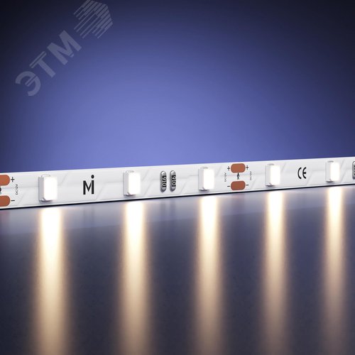 Лента светодиодная 12В 2835 4,8Вт/м 4000К 5м IP 20 - фото 3