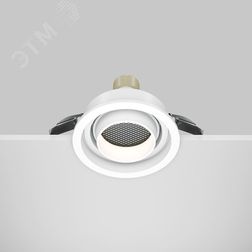 Светильник встраиваемый Atom DL113-GU10-01-RD-W Белый - фото 5