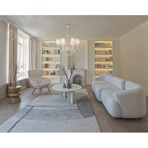 Люстра Grace E14х6х40W Белый - фото 2