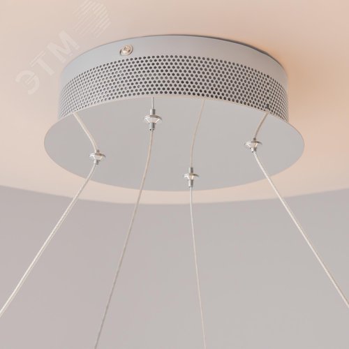 Светильник подвесной Chain LED 50W Никель - фото 6