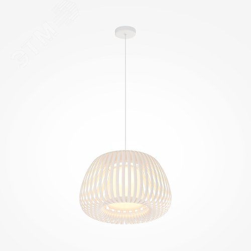 Светильник подвесной Kirigami E27х1х60W Белый - фото 5