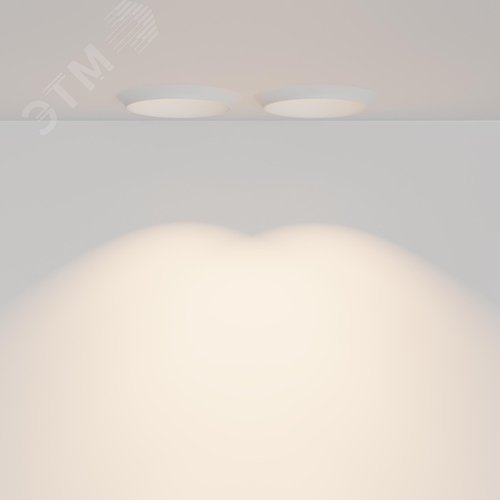 Светильник встраиваемый Gyps Modern DL124-GU10-02-TRS-W Белый - фото 5