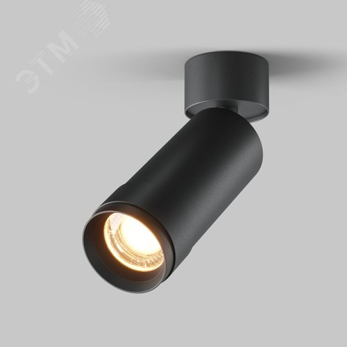 Светильник потолочный Focus Zoom LED 12W Черный - фото 2