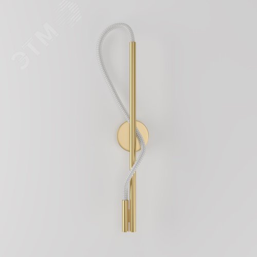 Светильник настенный (бра) Maytoni MOD166WL-L12G3K Золото - фото 6