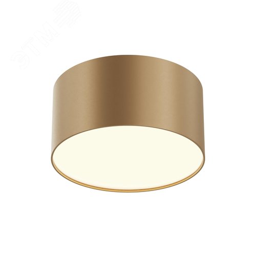 Светильник потолочный Zon LED 12W Матовое Золото - фото 6