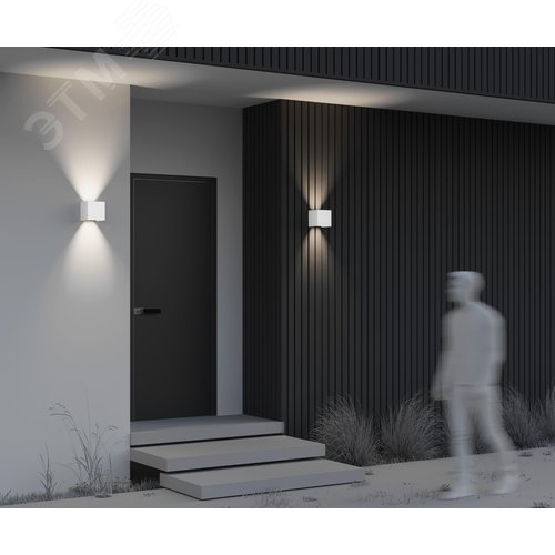 Подсветка архитектурная Outdoor Fulton IP 54 LED 20W 3000 K Белый - фото 6