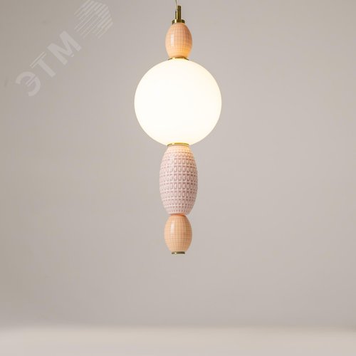Светильник подвесной Adore LED 12W Латунь - фото 5