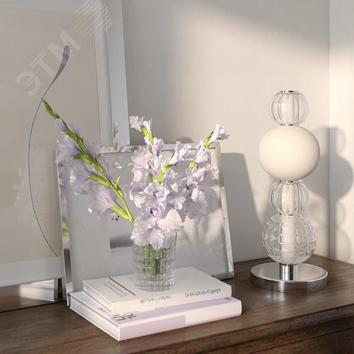 Светильник настольный Collar LED 18W Хром - фото 4