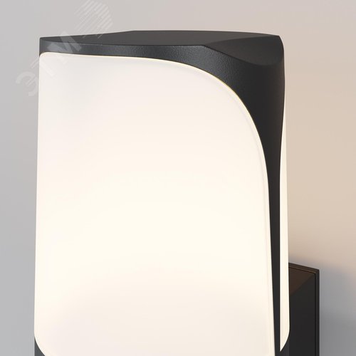 Светильник настенный (бра) Outdoor Piccadilly IP 44 E27х1х23W Черный - фото 4
