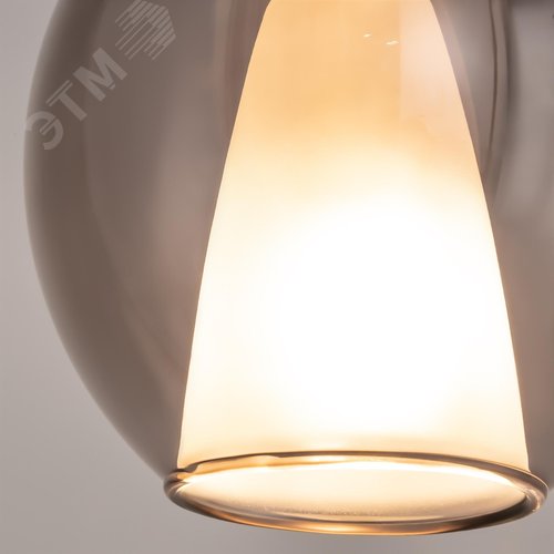 Светильник подвесной Duality E27х1х60W Черный - фото 5