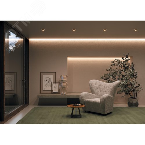Лента светодиодная 24В 2835 20Вт/м 3000К 5м IP 20 - фото 2