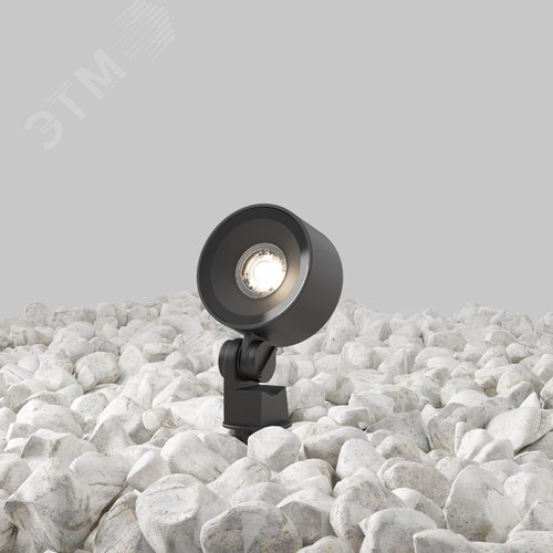 Светильник ландшафтный Outdoor Core IP 65 LED 10W 3000 K Черный - фото 4