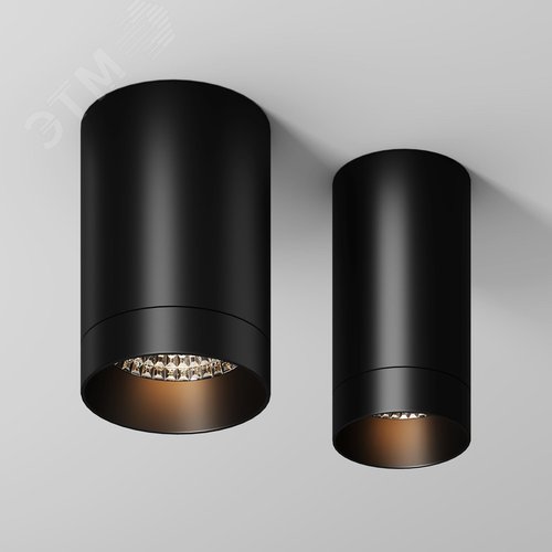 Светильник потолочный Outdoor Luxe IP 65 LED 10W 3000 K Черный - фото 7
