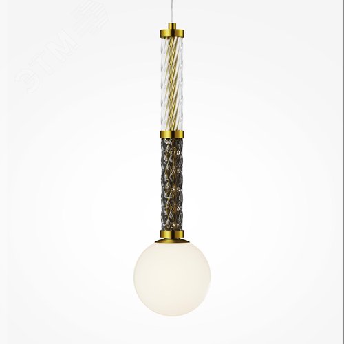 Светильник подвесной Teatro G9х1х28W Латунь - фото 4