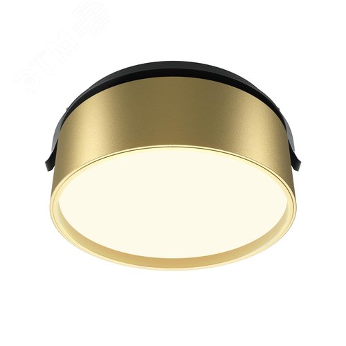 Светильник встраиваемый Onda DL024-18W3K-BMG Черный - фото 1