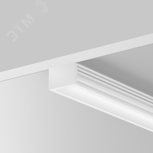 Профиль алюминиевый накладной 16x12 (Белый, 2 м), ALM-005-W-2M - фото 2