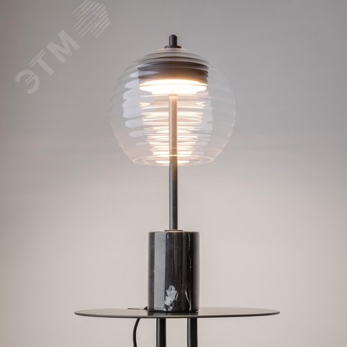 Светильник настольный Mystic LED 8W Черный - фото 6