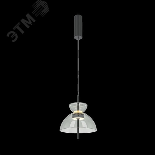 Светильник подвесной Bangkok LED 12W Черный - фото 4