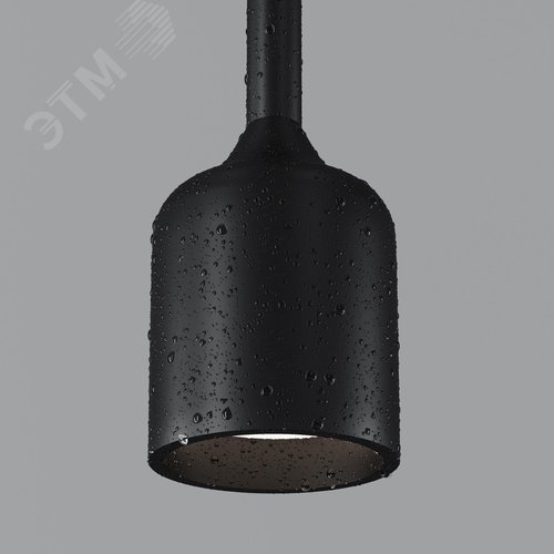 Светильник подвесной Outdoor Apex IP 54 LED 6W 3000 K Черный - фото 6