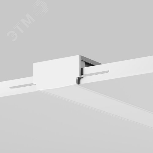 Профиль для LED ленты алюминиевый встраиваемый скрытого монтажа 61x14 (Серебро, 3 м) ALM-011-S-3M - фото 2