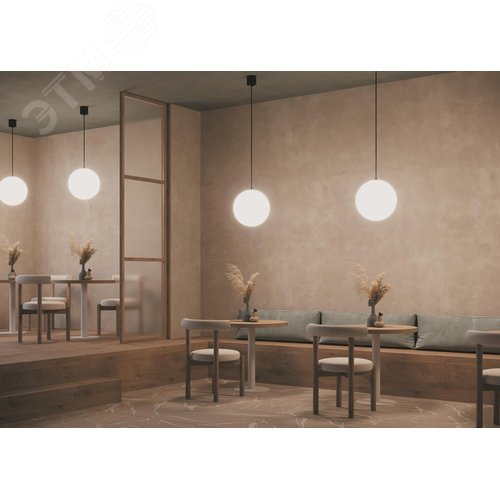 Светильник подвесной Luna LED 5W Черно-белый - фото 7