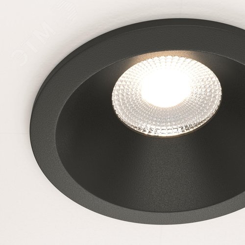 Светильник встраиваемый Zoom Черный - фото 3