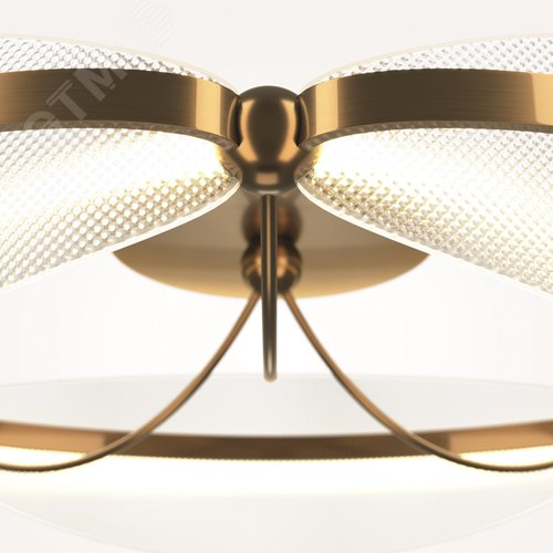 Светильник потолочный Breeze LED 45W Латунь - фото 4