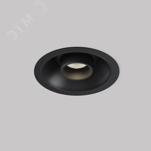 Светильник встраиваемый Focus T C140RS-L300-7W4K-B Черный - фото 4